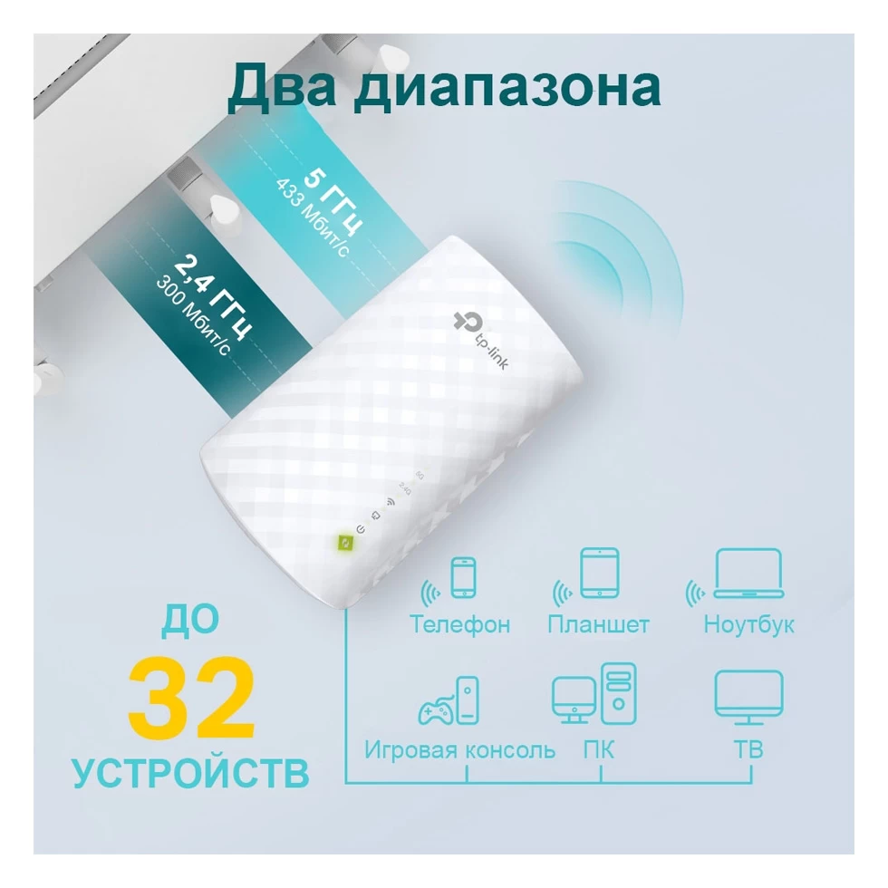 Amplificator de semnal Wi-Fi TP-Link RE220  AC750  photo 10